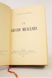 ALAIN-FOURNIER : Le grand Meaulnes - Edition-Originale.com