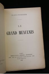 ALAIN-FOURNIER : Le grand Meaulnes - Edition Originale - Edition-Originale.com