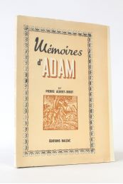 ALBERT-BIROT : Les mémoires d'Adam - Edition Originale - Edition-Originale.com