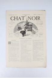 ALLAIS : Le Chat noir N°255 de la cinquième année du samedi 27 novembre 1886 - Erste Ausgabe - Edition-Originale.com