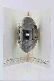 ALQUIN : Carton d'invitation au vernissage de l'exposition des oeuvres de Nicolas Alquin intitulée 