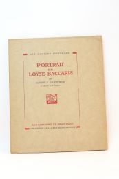 ANNUNZIO : Portrait de Loÿse Baccaris - Erste Ausgabe - Edition-Originale.com