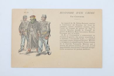 ANONYME : [AFFAIRE DREYFUS] Carte postale dreyfusarde appartenant à la série intitulée 