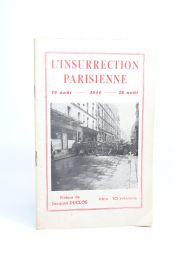 ANONYME : L'insurrection de Paris 19 Août - 26 Août 1944 - Edition Originale - Edition-Originale.com