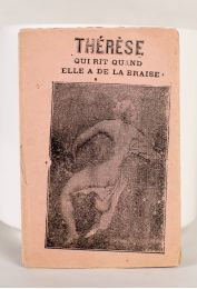 ANONYME : Thérèse qui rit quand elle a de la braise - Edition Originale - Edition-Originale.com