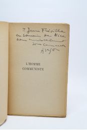 ARAGON : L'homme communiste - Autographe, Edition Originale - Edition-Originale.com