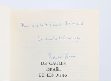 ARON : De Gaulle, Israël et les Juifs - Signed book, First edition - Edition-Originale.com
