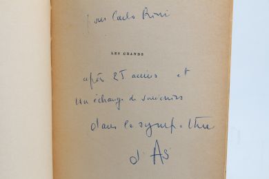 ASTIER : Les grands - Autographe, Edition Originale - Edition-Originale.com