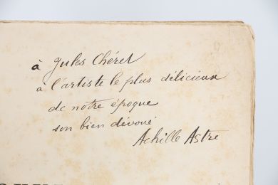 ASTRE : Souvenirs d'art et de littérature - Exemplaire de Jules Chéret - Autographe, Edition Originale - Edition-Originale.com