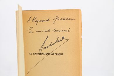 BACHELARD : Le rationalisme appliqué - Libro autografato, Prima edizione - Edition-Originale.com
