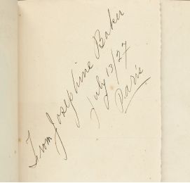 BAKER : Les mémoires de Joséphine Baker recueillis et adaptés par Marcel Sauvage - Libro autografato, Prima edizione - Edition-Originale.com