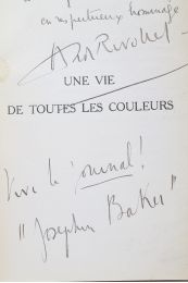 BAKER : Une vie de toutes les couleurs - Souvenirs présentés par André Rivollet - Autographe, Edition Originale - Edition-Originale.com