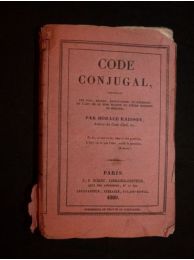 BALZAC : Code conjugal - First edition - Edition-Originale.com