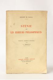 BALZAC : Sténie ou les erreurs philosophiques - Erste Ausgabe - Edition-Originale.com
