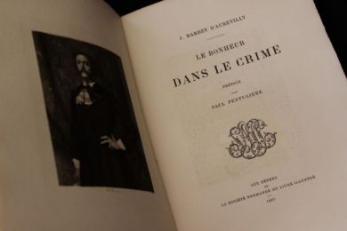 BARBEY D'AUREVILLY : Le bonheur dans le crime, une des Diaboliques - Erste Ausgabe - Edition-Originale.com