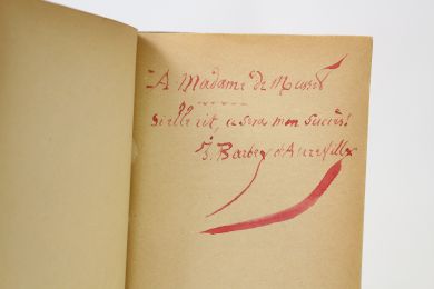 BARBEY D'AUREVILLY : Le théâtre contemporain - Signiert, Erste Ausgabe - Edition-Originale.com