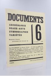 BATAILLE : Documents N°6 de la deuxième année - Prima edizione - Edition-Originale.com