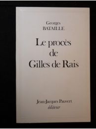 BATAILLE : Le procès de Gilles de Rais - First edition - Edition-Originale.com