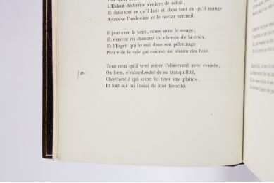 BAUDELAIRE : Les fleurs du mal - Signed book, First edition 