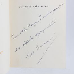 BEAUVOIR : Une mort très douce - Libro autografato, Prima edizione - Edition-Originale.com
