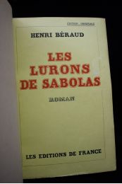 BERAUD : Les lurons de Sabolas - First edition - Edition-Originale.com