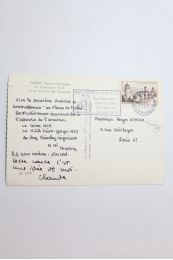 BLONDIN : Carte postale autographe signée adressée à son meilleur ami Roger Nimier depuis Tarbes - Autographe, Edition Originale - Edition-Originale.com