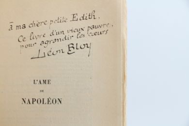 BLOY : L'âme de Napoléon - Autographe, Edition Originale - Edition-Originale.com