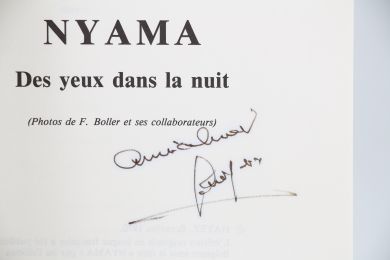 BOLLER : Nyama - Aventures au Kenya  - Des yeux dans la nuit - Autographe, Edition Originale - Edition-Originale.com