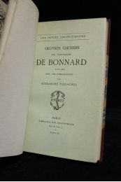 BONNARD : Oeuvres choisies du chevalier de Bonnard publiées avec une introduction par Alexandre Piedagnel - Edition-Originale.com