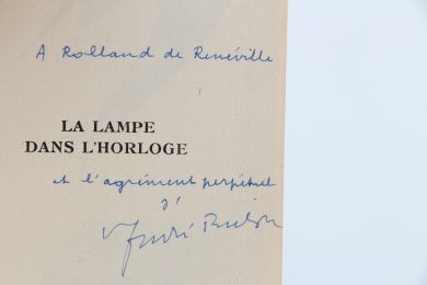 BRETON : La Lampe dans l'horloge - Autographe, Edition Originale - Edition-Originale.com