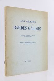 BRETON : Les grands bardes gallois - Prima edizione - Edition-Originale.com