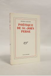 CAILLOIS : Poétique de Saint-John Perse - First edition - Edition-Originale.com