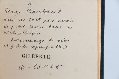 CARCO : Gilberte - Autographe, Edition Originale - Edition-Originale.com
