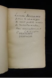 CARCO : Printemps d'Espagne - Libro autografato, Prima edizione - Edition-Originale.com