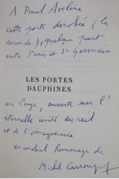 CARROUGES : Les portes dauphines - Signiert, Erste Ausgabe - Edition-Originale.com