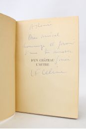 CELINE : D'un château l'autre - Signed book, First edition - Edition-Originale.com