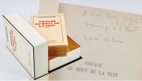 CELINE : Voyage au bout de la nuit - Signed book, First edition - Edition-Originale.com