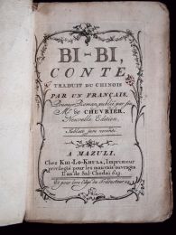 CHEVRIER : Bi-bi conte, traduit du chinois par un français - First edition - Edition-Originale.com