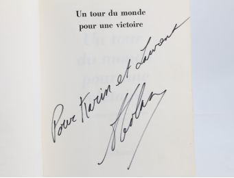 COLAS : Un tour du monde pour une victoire - Signed book, First edition - Edition-Originale.com