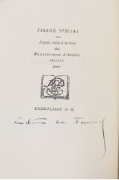 COLETTE : L'entrave - Autographe, Edition Originale - Edition-Originale.com