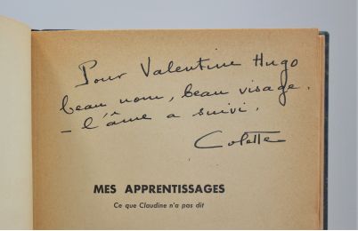 COLETTE : Mes apprentissages - Libro autografato, Prima edizione - Edition-Originale.com
