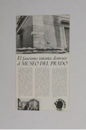 COLLECTIF : El fascismo intenta destruir el Museo del Prado - Prima edizione - Edition-Originale.com