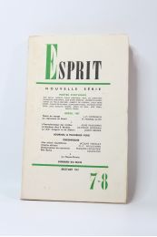 COLLECTIF : Esprit. Poètes portugais. N°7-8 de la nouvelle série - Edition Originale - Edition-Originale.com