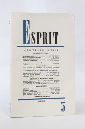 COLLECTIF : Humanae vitae - In Esprit N°376 de la 36ème année - Prima edizione - Edition-Originale.com