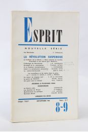COLLECTIF : La révolution suspendue - In Esprit N°373 de la 36ème année - Prima edizione - Edition-Originale.com