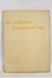 COLLECTIF : Les cahiers d'aujourd'hui N° 6 - Edition Originale - Edition-Originale.com