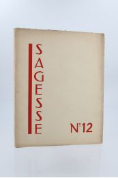 COLLECTIF : Sagesse, Cahiers de littérature et d'art N°12 - Edition Originale - Edition-Originale.com