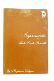 COMTE-SPONVILLE : Impromptus - Autographe, Edition Originale - Edition-Originale.com