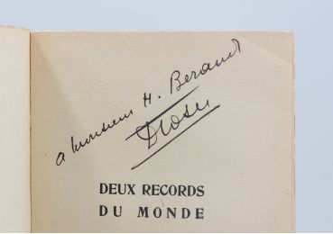 COSTES : Deux records du monde - Signed book, First edition - Edition-Originale.com