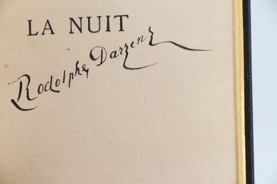 DARZENS : La nuit, premières poésies 1882-1884 - Signiert, Erste Ausgabe - Edition-Originale.com